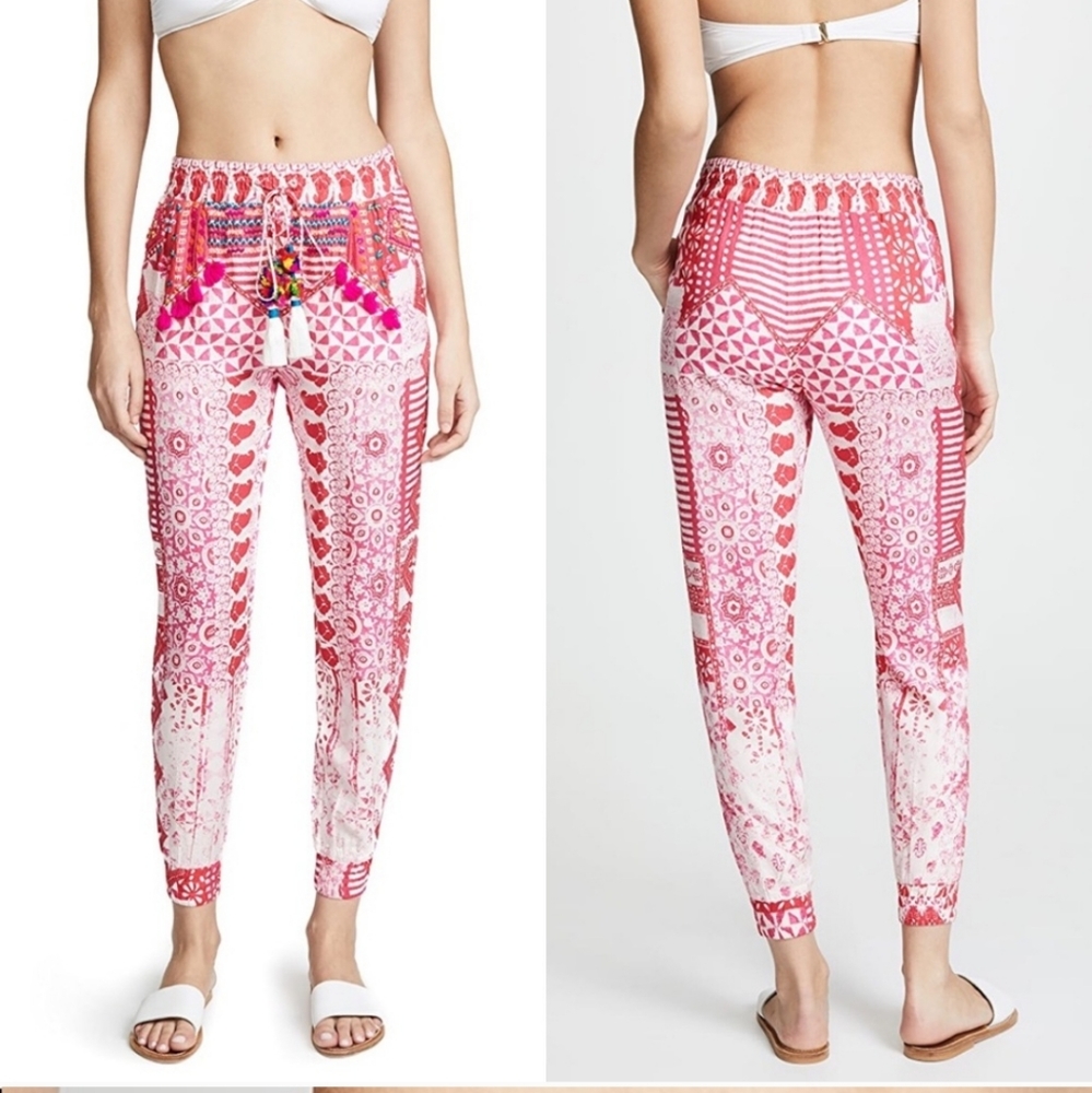 Hemant & Nandita Aztec Print Pants Small